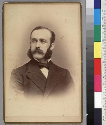 Portrait of Henry E. Huntington, circa 1873