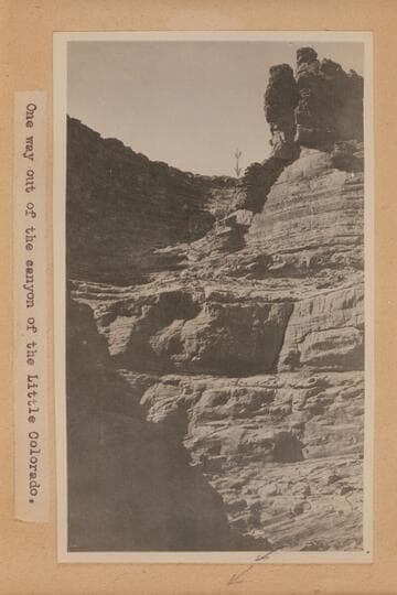 One way out of the Little Colorado