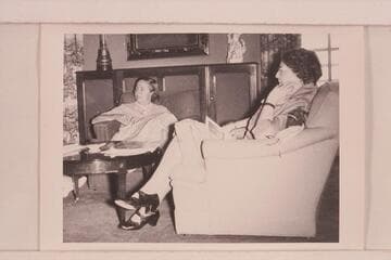 Evie Mull and Anne Stanton Burchard; King's Gap