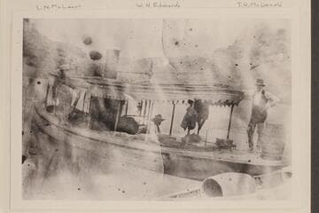 Steamer "Major Powell" with L. N. McLane, W. H. Edwards and T. H. McDonald onboard
