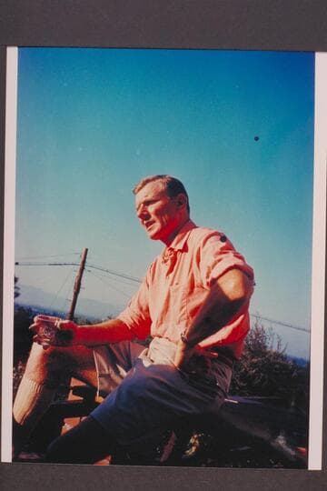 Vee Bodrero at Russ Haverick's party