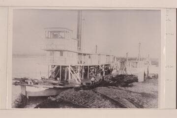 Steamer "Cochan" on Colorado River at Needles