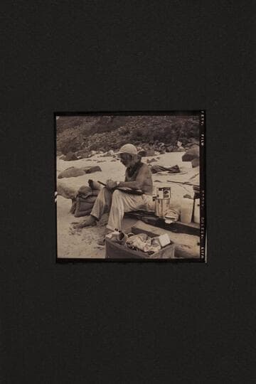 Marston writes the log; Tapeats Creek