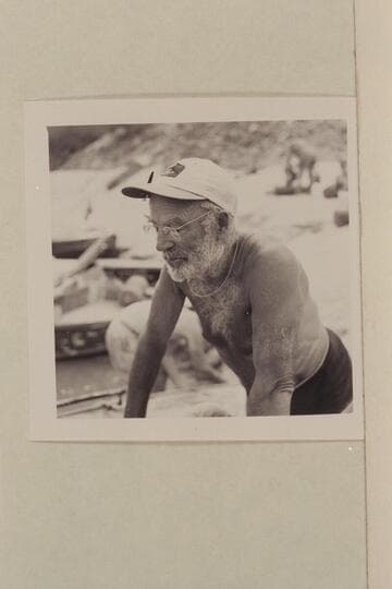 Dock Marston works over the script with Jim Algar; Separation Canyon