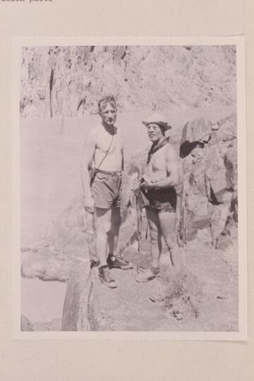 Bestor Robinson and Dock Marston.  Separation Canyon