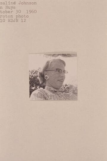 Rosalind Johnson.  Van Nuys