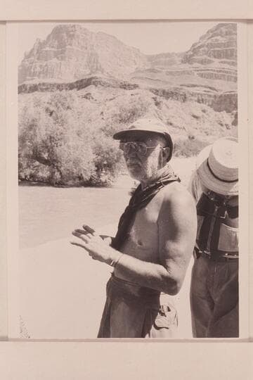 Frank E. Masland, Jr.  Granite Park, Mile 208 in Grand Canyon