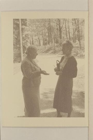 Gin Masland and Margaret Marston.  Kings Gap