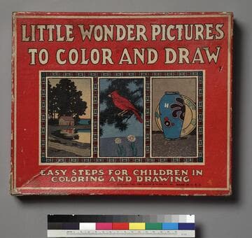 Little Wonder Pictures to Color and Draw: Easy Steps for Children in Coloring and Drawing