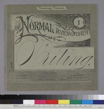 The Normal Review System of Writing--Tracing Course, No. 1