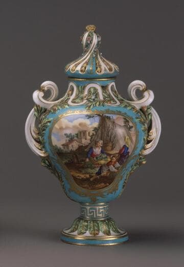 Lidded Vase