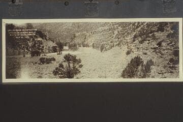 Green River Investigation: Upstream Across Bar at Mouth of Skull Canyon