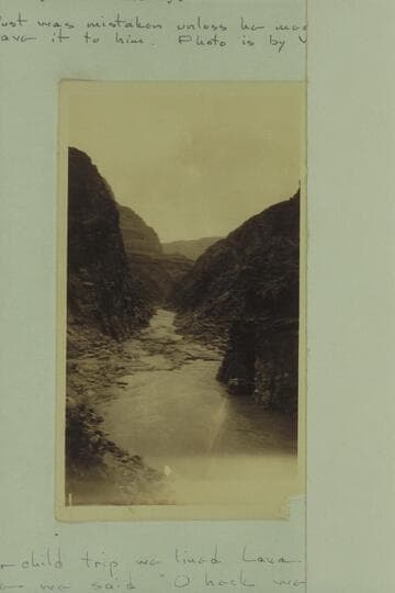 Meriwhitica Rapid captioned "Mattizwe". Lava Cliff Rapid, Spencer Creek Rapid