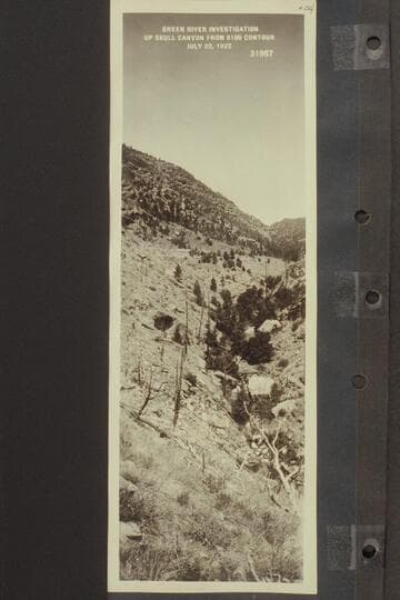 Green River Investigation: Up Skull Canyon from 6100 Contour